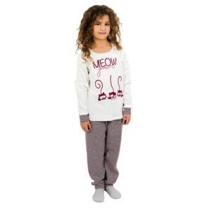 Galaxy Kids Winter Pyjamas MEOW