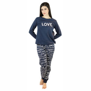 GALAXY Women's Winter Pyjamas LOVE