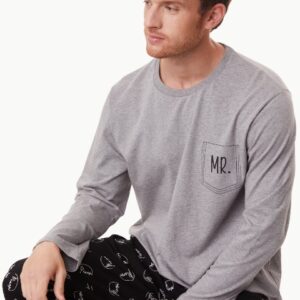 Minerva Men's Signature Printed Pyjamas