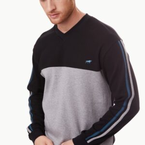 Minerva Men's Bull Athletic Pyjamas with V neckline W21/22-0