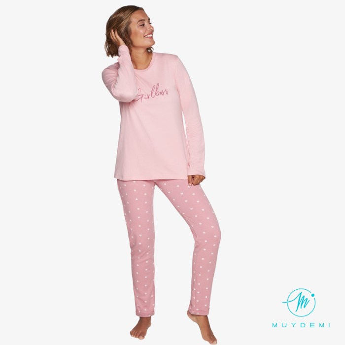 MUYDEMI Women's Homewear Pyjamas GIRLBOSS W21/22