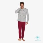 MUYDEMI Ανδρική Πυζάμα Homewear Hug man W21/22-6828