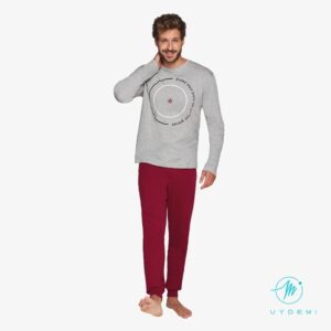 MUYDEMI Ανδρική Πυζάμα Homewear Hug man W21/22-6828