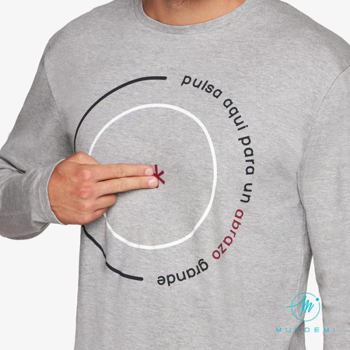 MUYDEMI Ανδρική Πυζάμα Homewear Hug man W21/22-6829