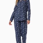 Minerva Printed Button Up