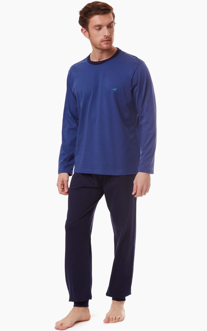 Minerva Men's Round Neck Pyjamas