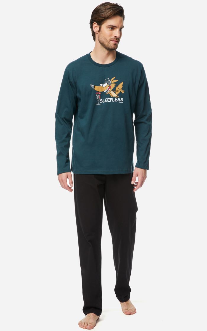 Minerva Men's Pyjamas Sleepless Radio W22/23