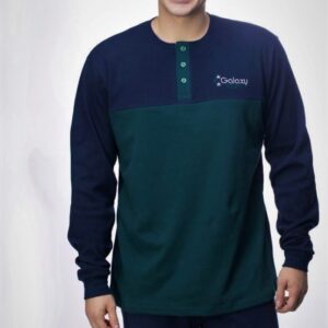 GALAXY Men's Pyjamas with Placket W22/23