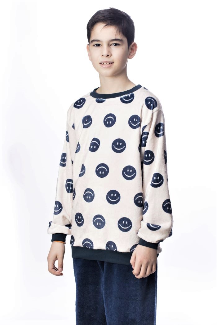 GALAXY CHILDREN'S PYJAMAS FLEECE SMILE W22/23