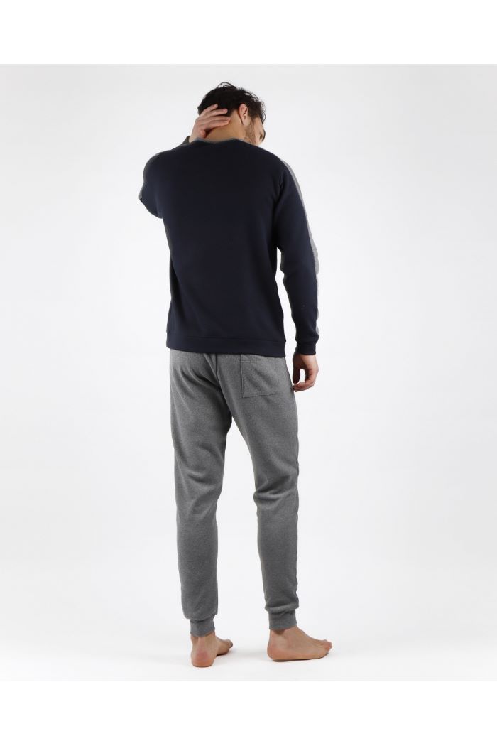 admas-magnific-pijama-manga-larga-solid-para-hombre-marino (2)