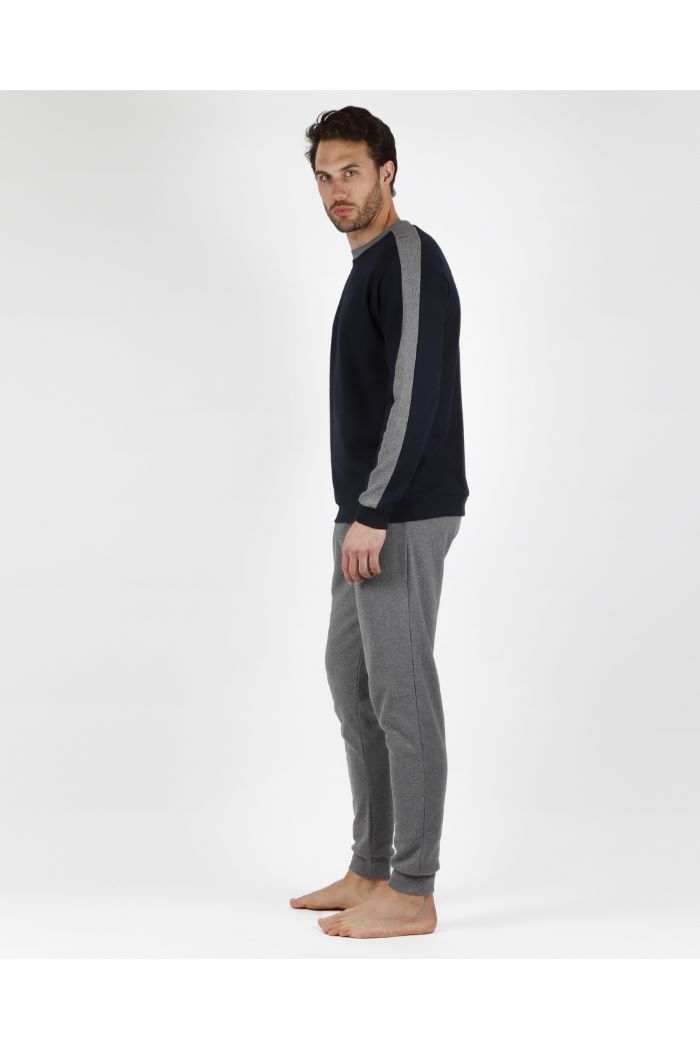 admas-magnific-pijama-manga-larga-solid-para-hombre-marino (3)